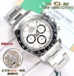 C1 Factory ROLEX Daytona  4131 Movement Premium White Watch